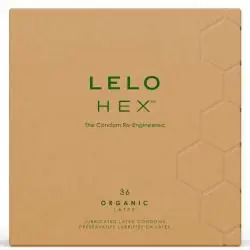 Lelo - hex organic preservativo caja 36 uds