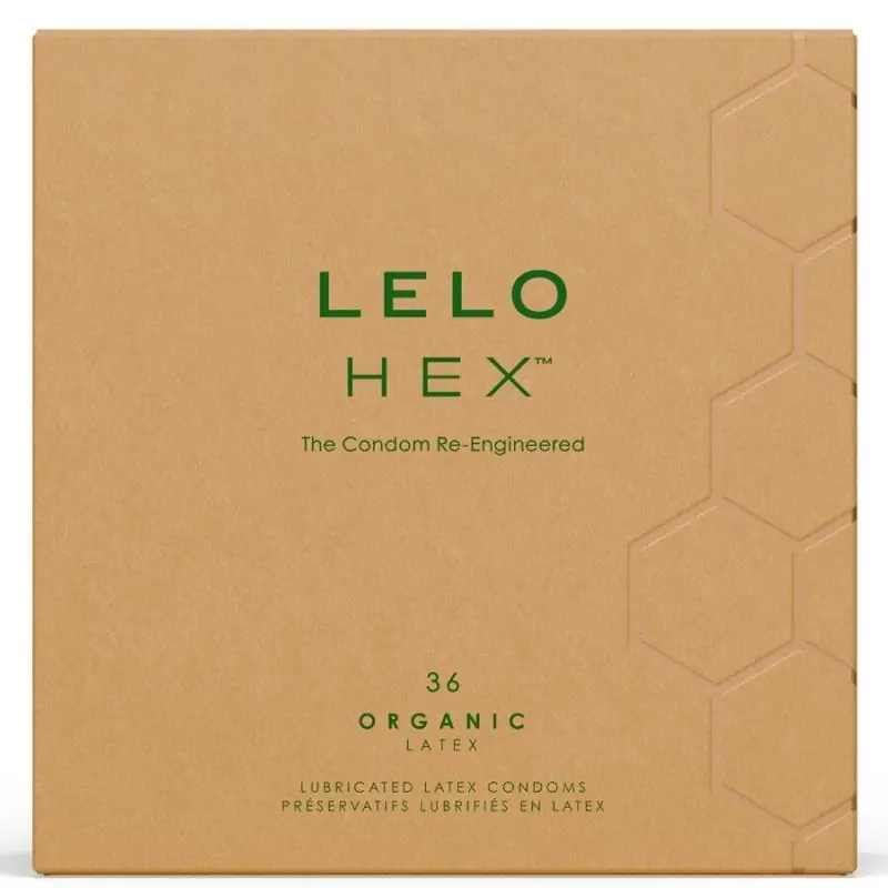 Lelo - hex organic preservativo caja 36 uds