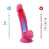 Silexd - pene realístico modelo 7 rosa brillo en la oscuridad - 4