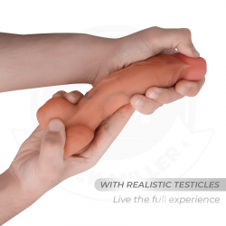 Cock miller - dildo hiperrealístico articulable 17,8 cm