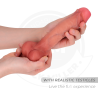 Testículos del Cock Miller de 19,3 cm en la mano