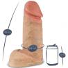 Silexd - modelo 1 xtreme pene realístico silicona premium 28 cm - 6