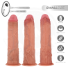 Cock Miller de 19,5 cm con empuje visto de frente, de lado y por detrás