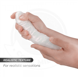 Cock miller - dildo silicona 20,5 cm cm , luces y vibración con control remoto