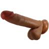Baile - abel dildo realístico 21 cm mulato - 4