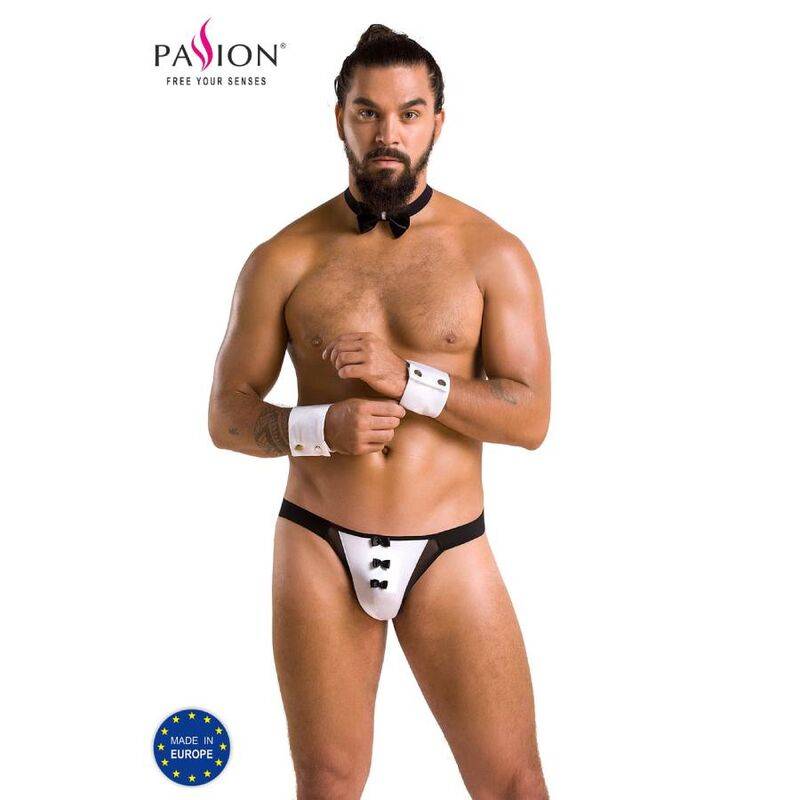 Passion 036 slip alfrojo negro - 7