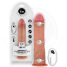 Dildo Cock Miller de 19,5 cm con su mando y su blíster