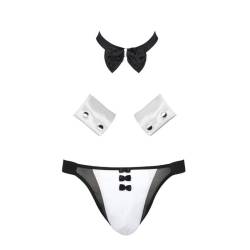 Passion 036 slip alfrojo negro - 11