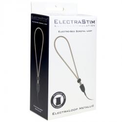 Electrastim - electraloop anillo escrotal metálico ajustable