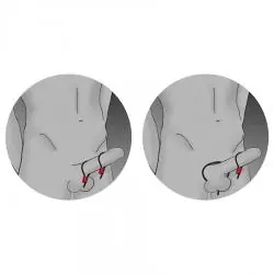 Electrastim - prestige electra loops anillos de pene ajustables negro