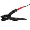 ElectraClamp conectada a dos cables de 2 mm