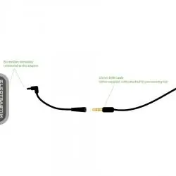 Electrastim - adaptador estándar a conector 3.5 mm