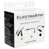 Caja ElectraStim Adapter Kit con opciones de adaptadores impresas