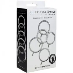 Electrastim - electrarings anillos metálicos para el pene pack 5