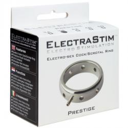 Electrastim - prestige anillo electromagnético de metal para el pene 46 mm