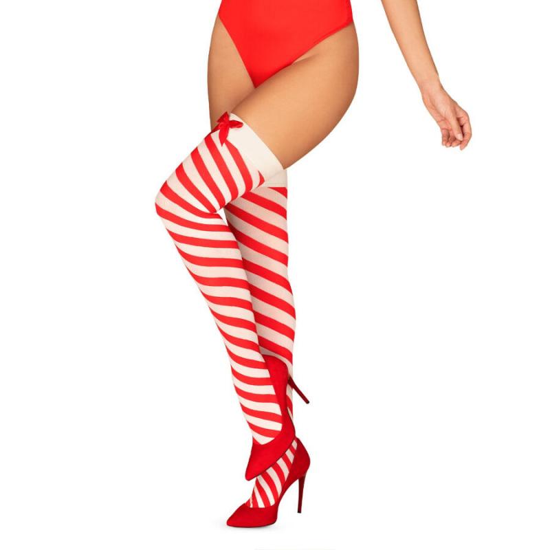 Obsessive - kissmas stockings s/m Obsessive - kissmas stockings s/m