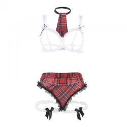 Subblime - disfraz de colegiala sexy con sujetador l/xl