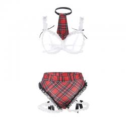 Subblime - disfraz de colegiala sexy con sujetador l/xl