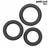 Addicted toys - set de anillos silicona modelo 1 - 5