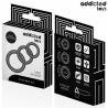 Addicted toys - set de anillos silicona modelo 1 - 6