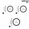 Addicted toys - set de anillos silicona modelo 2 - 4