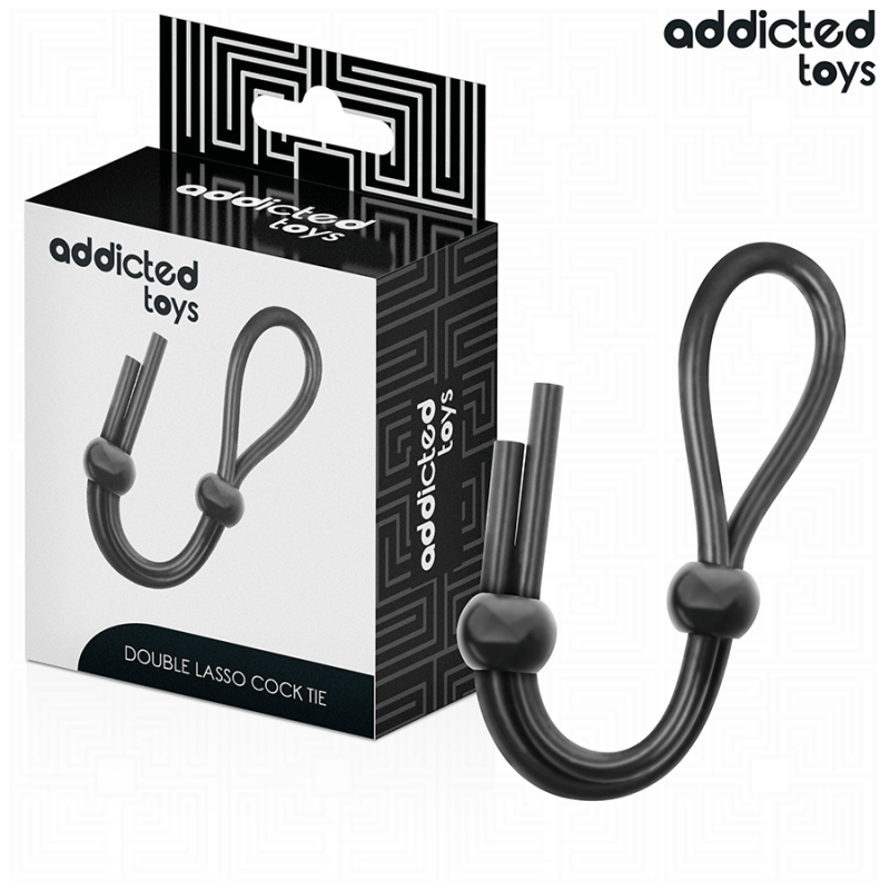 Addicted toys - cuerda silicona para el pene de lazo doble Addicted toys - cuerda silicona para el pene de lazo doble