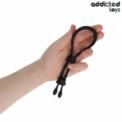 Addicted toys - cuerda silicona ajustable para el pene