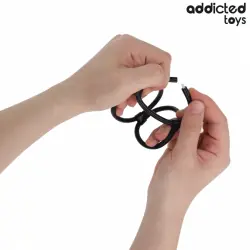 Addicted toys - anillo triple para el pene