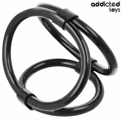 Addicted toys - anillo triple para el pene