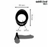 Addicted toys - anillo texturizado doble para el pene - 4