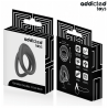 Addicted toys - anillo texturizado doble para el pene - 6