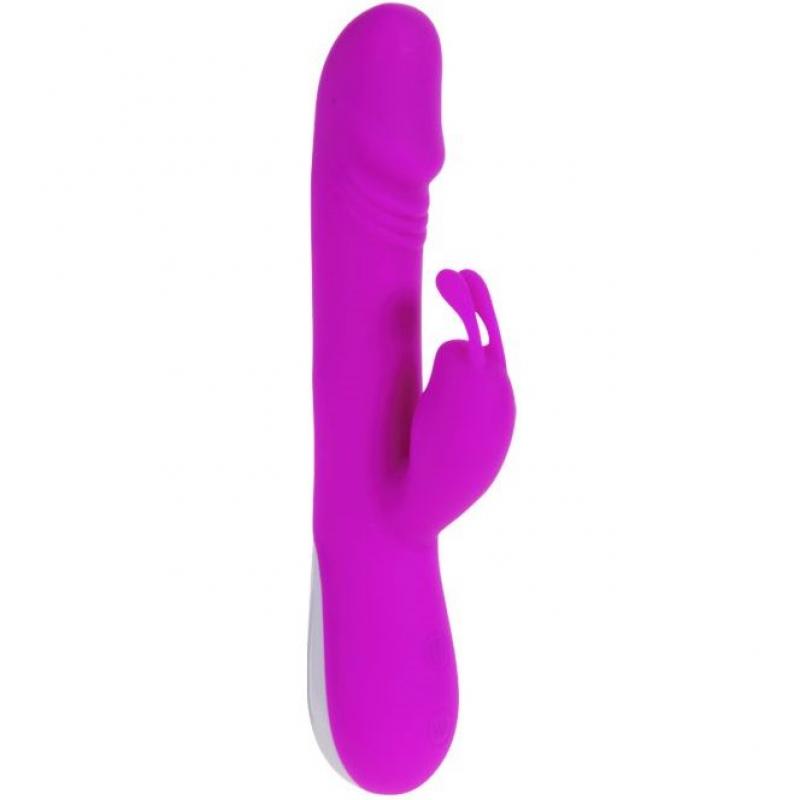 Pretty love flirtation - vibrador con estimulador clitoris robert
