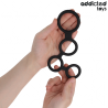 Addicted toys - anillo para el pene con divisores para testículos - 2