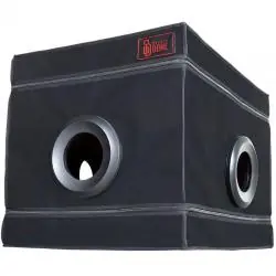 Secret dome - kink club la niche cabina negro & rojo