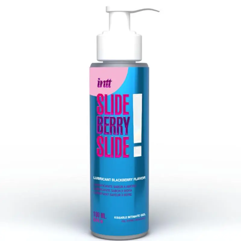 Intt releases - lubricante intimo besable base agua sabor mora 100 ml