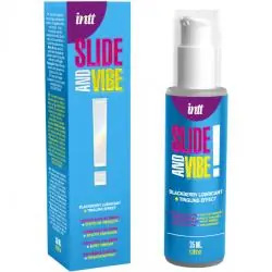 Intt releases - lubricante intimo besable base agua con efecto vibracion 35 ml
