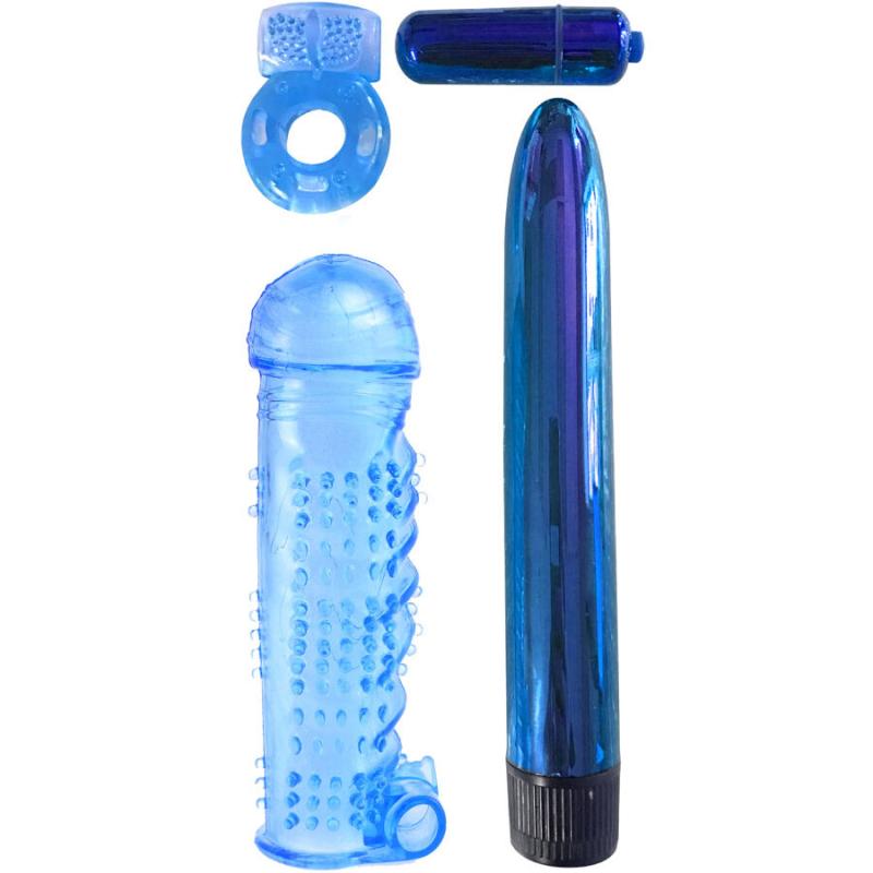 Classix - kit de placer para parejas azul Classix - kit de placer para parejas azul