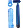 Pipedream Classix Ultimate Pleasure Couple's Kit azul, contenido del kit