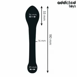 Addicted toys - estimulador anal doble silicona 18 cm Addicted toys - estimulador anal doble silicona 18 cm