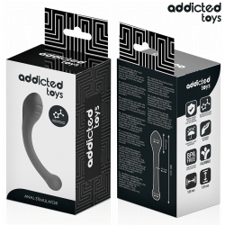 Addicted toys - estimulador anal doble silicona 18 cm