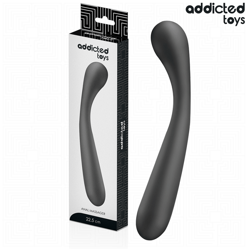 Addicted toys - masajeador anal doble silicona 22,5 cm Addicted toys - masajeador anal doble silicona 22,5 cm