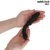 Addicted toys - masajeador anal doble silicona 16,5 cm - 2