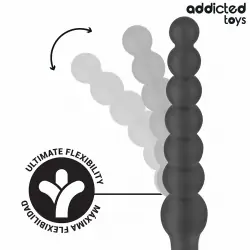 Addicted toys - masajeador anal doble silicona 24 cm Addicted toys - masajeador anal doble silicona 24 cm
