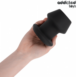 Addicted toys - plug anal hueco extrem silicona talla l 10,4 cm