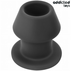 Addicted toys - plug anal hueco extrem silicona talla s 7,5 cm