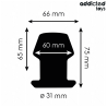Addicted toys - plug anal hueco extrem silicona talla s 7,5 cm - 4