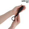 Addicted Toys modelo 1, plug de bolas con anillo, en la mano
