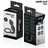 Addicted Toys plug anal con anillo modelo 2, caja delantera y trasera
