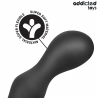 Addicted Toys modelo 3, detalle del plug y material de silicona suave