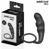 Addicted toys - plug anal con anillo silicona modelo 4 - 1